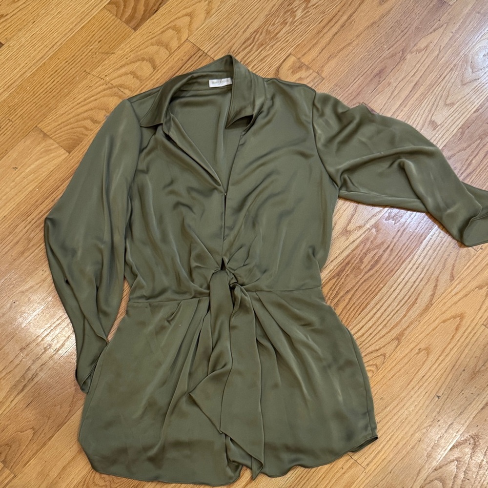 Ramy Brook Olive Mini Dress